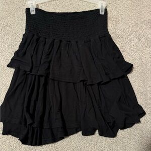 Super cute pixie lane black mini skirt | perfect for services for church/shul